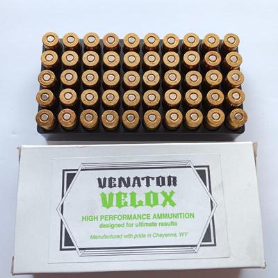 Venator Ballistics Velox High Performance Ammunition 45 ACP 185 GR JHP Ammunition