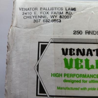 250 rounds Venator Velox High Performance Ammunition 45 ACP 230 GR. JHP