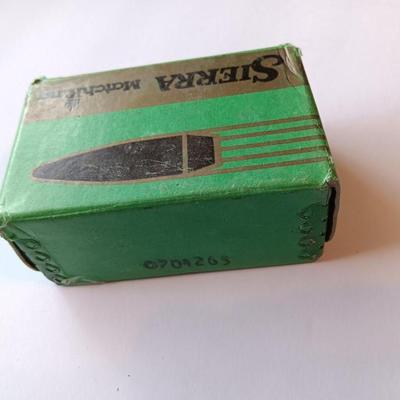Sierra Matchking 100 Rifle Bullets 30 CSAL. .308 DIA 155 GR