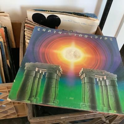 U672 Vintage Vinyl Records 2 Full Crates