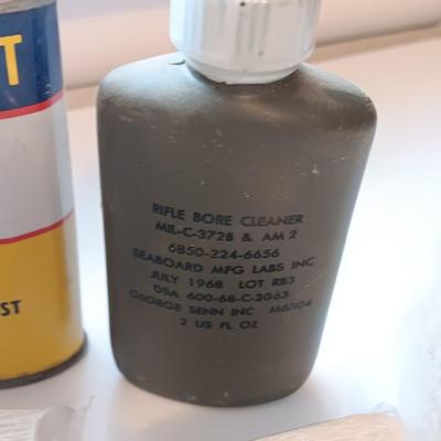 Gun and rifle cleaning chemicals and items - gun grease -gun oils and more