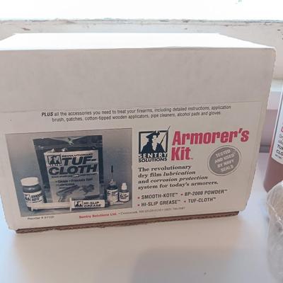 Gun and rifle cleaning chemicals and items - gun grease -gun oils and more