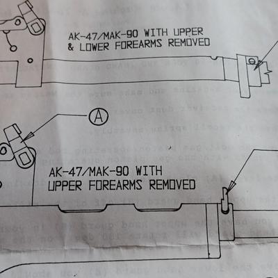 Choate Machine & Tool co. AK-47 MAK-90 FORE END (Hand Guard)