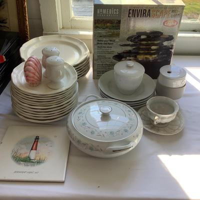 U676 Homedics Envirascape Rock Garden & Dishes