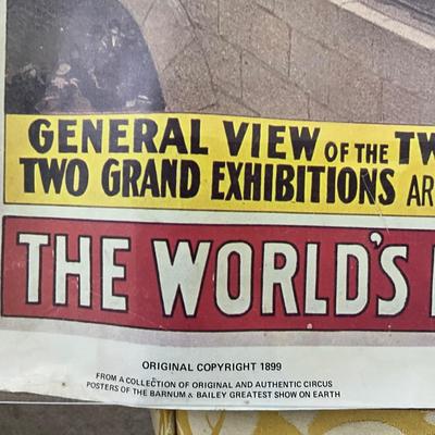 U677 Fabulous Collection Vintage Ringling Bros & Barnum Bailey Circus, Programs, Posters, Etc