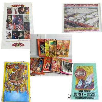U677 Fabulous Collection Vintage Ringling Bros & Barnum Bailey Circus, Programs, Posters, Etc
