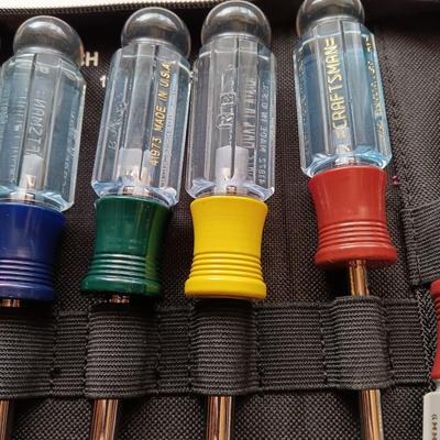 Craftsman nut Driver set in zippered case.
