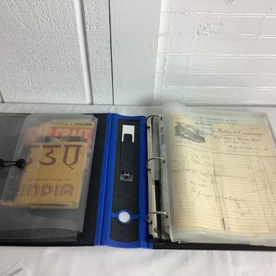 U686 Antique/Vintage Ephemera Lot