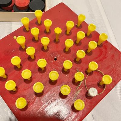 vintage game pieces