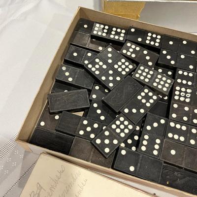 vintage game pieces