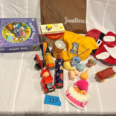 Lot of vintage kids stuff