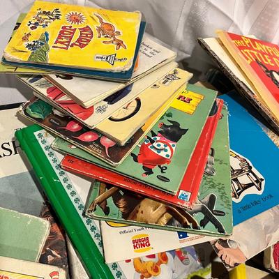 Box of Dr. Seuss & other books