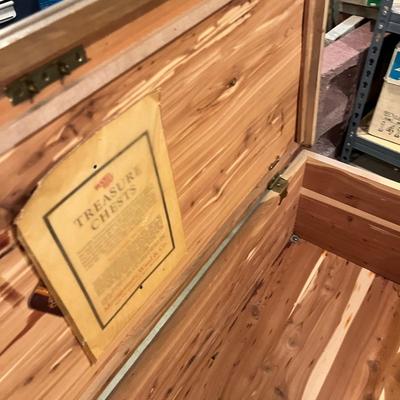 Old Montgomery Ward Cedar Chest