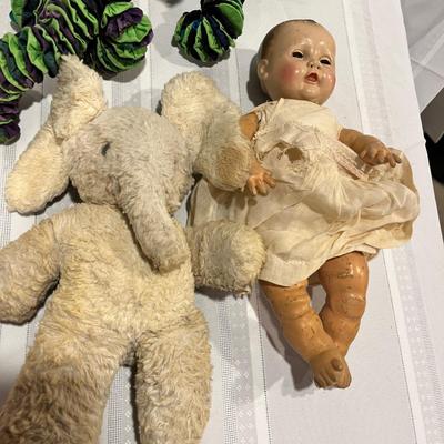 Box of dolls