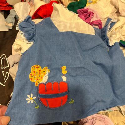 Le Bag of doll clothes