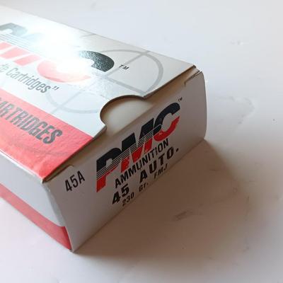PMC Ammunition 50 centerfire pistol cartridges .45 Auto 230 Gr. FM
