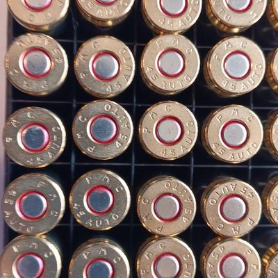 PMC Ammunition 50 centerfire pistol cartridges .45 Auto 230 Gr. FM