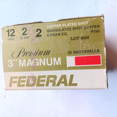 Federal Premium 3" Magnum copper plated shot Ammunition - 50 Shells