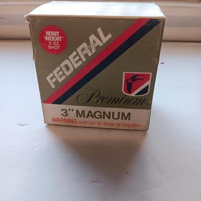 Federal Premium 3" Magnum copper plated shot Ammunition - 50 Shells