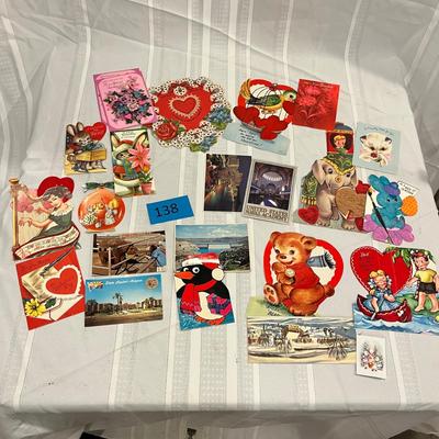 Vintage valentines & greeting cards
