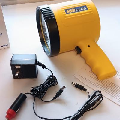 NEW MVP PRO-Tech 1 million candle power Cordless Spotlight