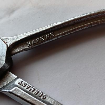 25' tape measure with pliers- crescent wrench and adjustable wrench