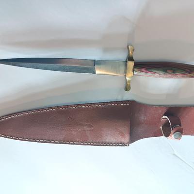Pakistan Renaissance Dagger Knife with sheath
