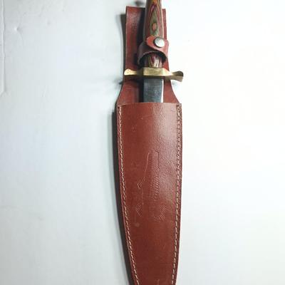 Pakistan Renaissance Dagger Knife with sheath