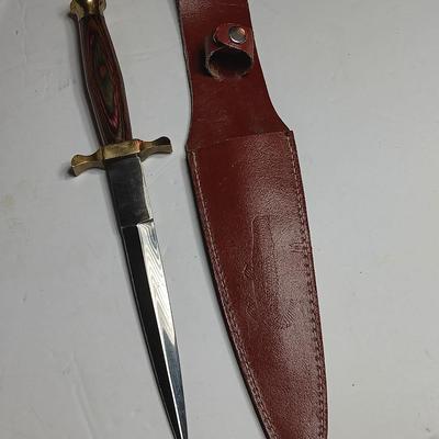 Pakistan Renaissance Dagger Knife with sheath