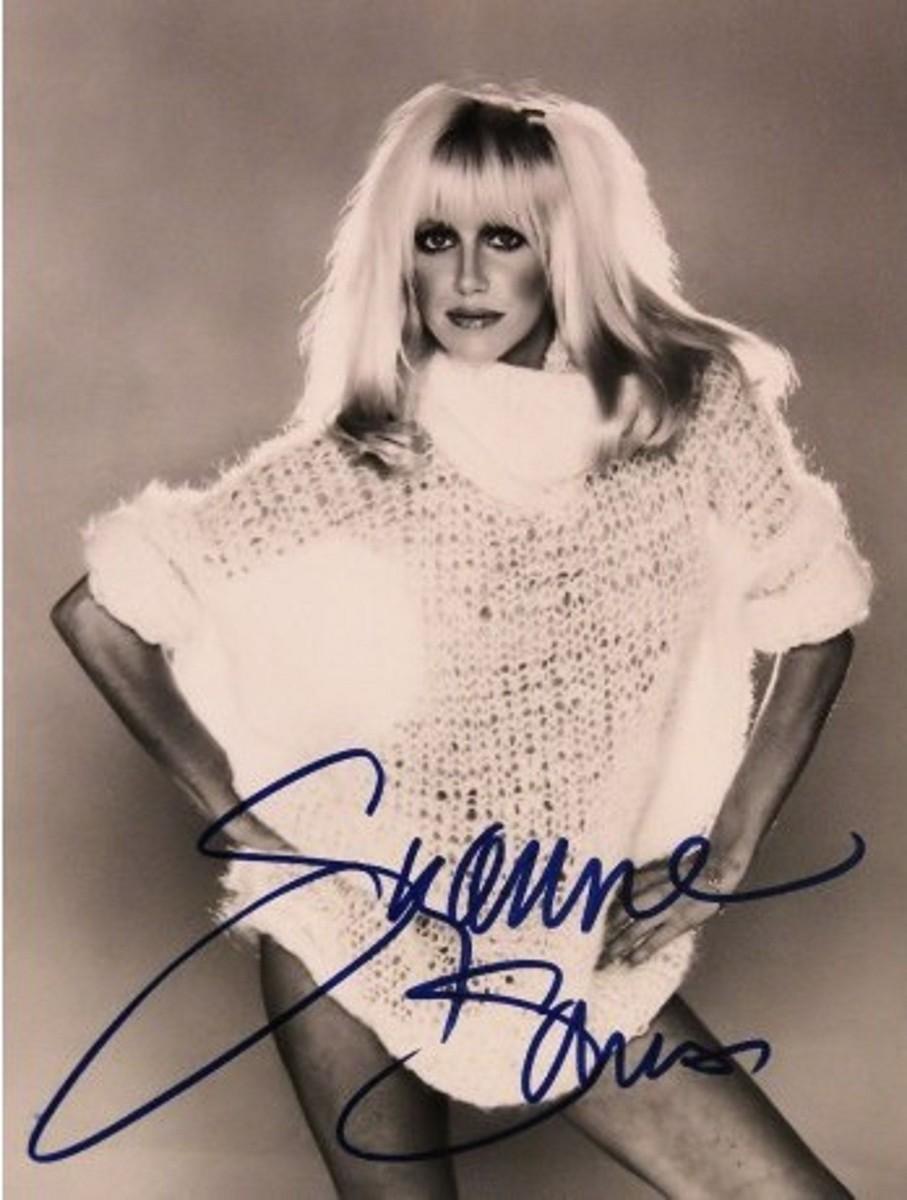 Suzanne Somers Signed Promo Photo Estatesales Org