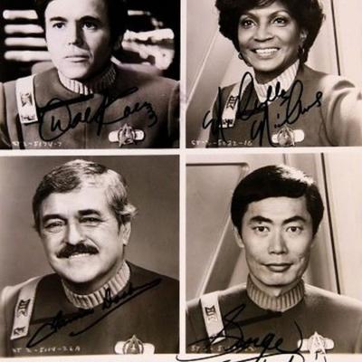 Star Trek II signed promo photo 