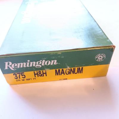 Remington High velocity 375 H & H magnum Ammunition