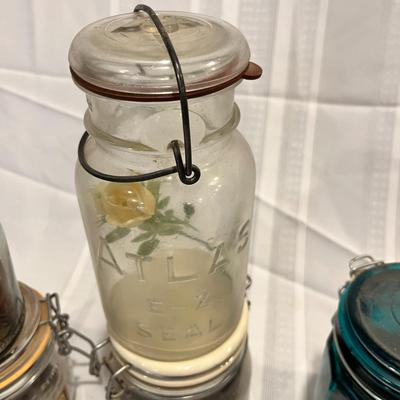 Vintage jars