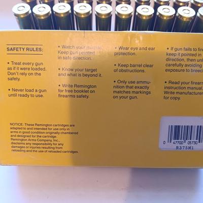 Remington High velocity 375 H & H magnum Ammunition
