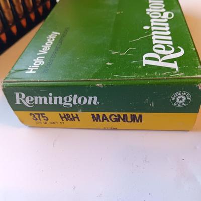 Remington High velocity 375 H & H magnum Ammunition
