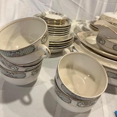 Group of vintage dishes