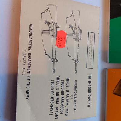 Books - The M1 Garand Owner's Guide & Know your M1 Garand Rifles with manual for M16