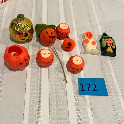Halloween Candles, Vintage