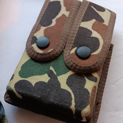 Camouflage lot - Magazine pouch - bag - wallet - raincoat.