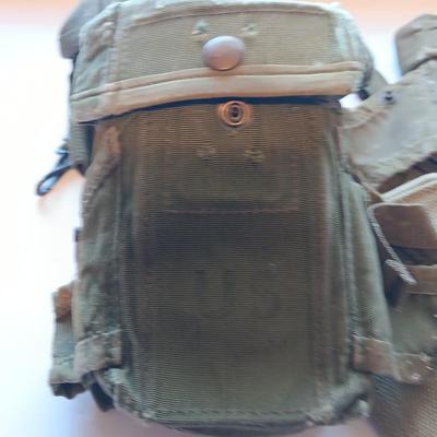 Military issued pouches and bags - ammunition - first aid - Magazines