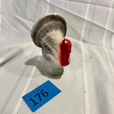 Paper mache vintage turkey