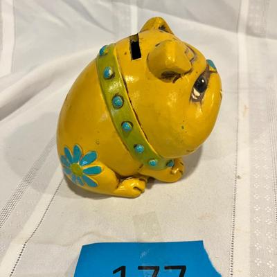 Totally Cool Bull Dog bank