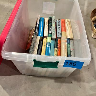 Tote of college books
