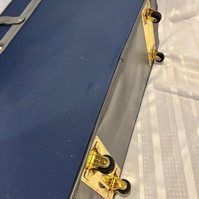Blue luggage