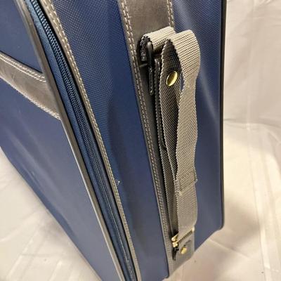 Blue luggage