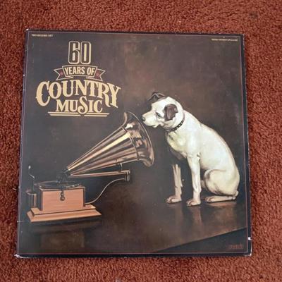 Vinyl Albums - Big Country - Kitty Wells - 60 years of country - Hooked on Country - LP Records