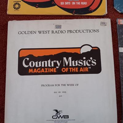 Vinyl Albums - The country Sampler- Double country Gold - Country Magazine of the air - All time country - LP Records