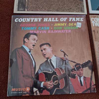 Vinyl Albums -Johnny Lee - Conway Twitty - Hall of fame -Gene Watson - LP Records