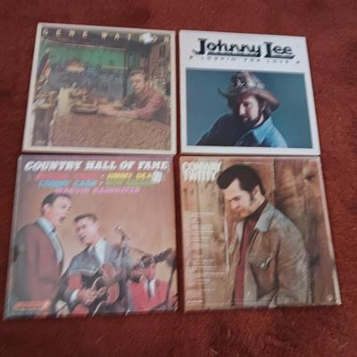 Vinyl Albums -Johnny Lee - Conway Twitty - Hall of fame -Gene Watson - LP Records