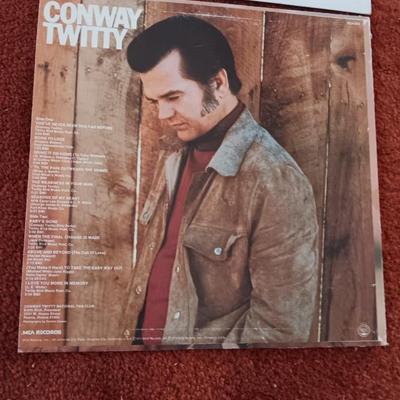 Vinyl Albums -Johnny Lee - Conway Twitty - Hall of fame -Gene Watson - LP Records